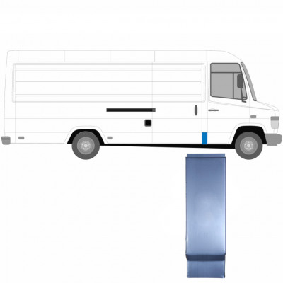 Painel de reparação lateral para Mercedes Vario 1996- / Esquerda = Direita (simétrico) 5614