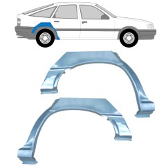 Painel de reparação do guarda-lamas traseiro para Opel Vectra A Cavalier 1988-1995 / Esquerda+Direita / Conjunto 11210