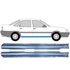 Soleira completa para Opel Vectra A Cavalier 1988-1995 / Esquerda+Direita / Conjunto 9621