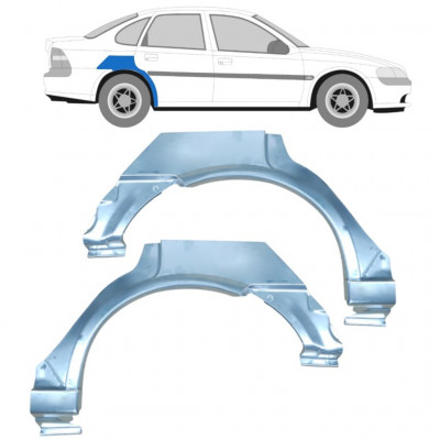 Painel de reparação do guarda-lamas traseiro para Opel Vectra 1995-2002 / Esquerda+Direita / Conjunto 9197