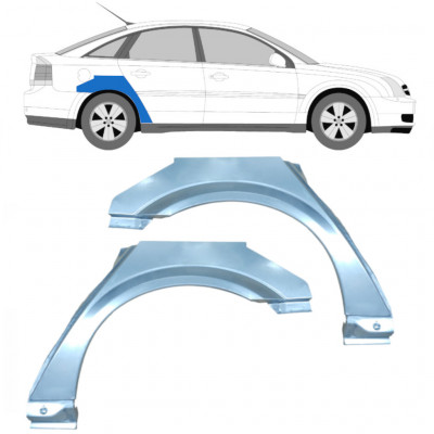 Painel de reparação do guarda-lamas traseiro para Opel Vectra 2002-2009 / Esquerda+Direita / Conjunto 9421