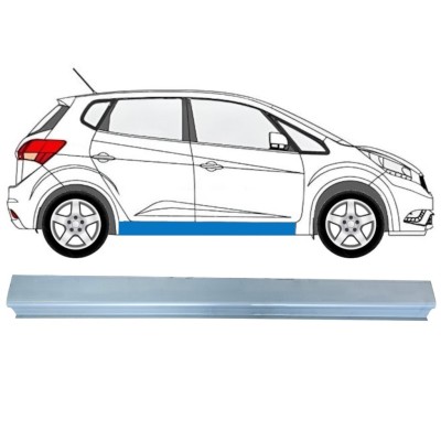 Painel de reparação da parte inferior da soleira para Kia Venga 2010-2019 / Direito 16885