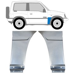 Painel de reparação do guarda-lamas dianteiro para Suzuki Vitara 1988-1998 / Esquerda+Direita / Conjunto 14640