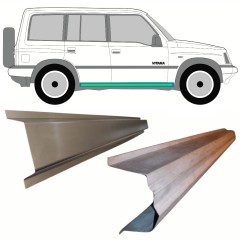 Painel de reparação interna e externa da soleira para Suzuki Vitara 1996-2003 / Esquerda = Direita (simétrico) / Conjunto 8596