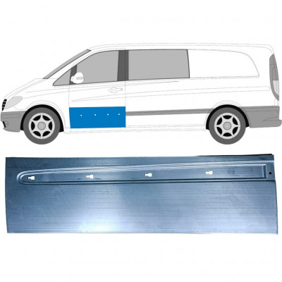 Painel de reparação das portas dianteiras para Mercedes Vito W639 2003-2014 / Esquerdo 12912