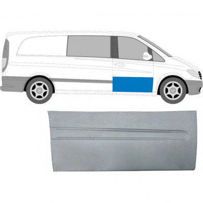 Painel de reparação das portas dianteiras para Mercedes Vito 2003-2014 / Direito 6004