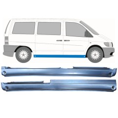 Soleira completa para Mercedes Vito I W638 1996-2003 / Esquerda+Direita / Conjunto 9474