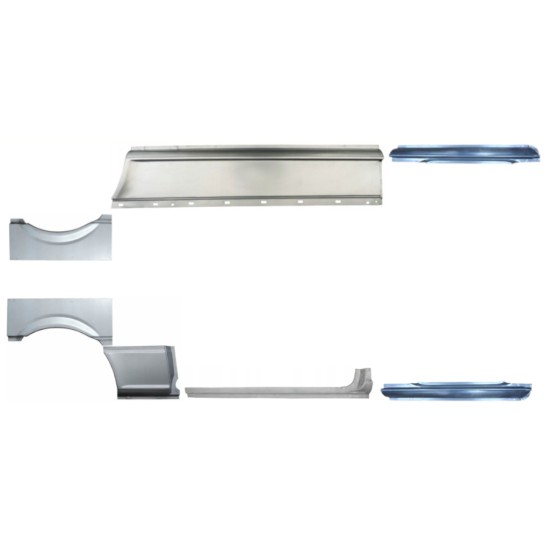 Kit de reparos para Mercedes Vito W639 2003-2014 / Esquerda+Direita / 14787