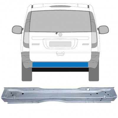 Painel de reparação interna traseira para Mercedes Vito 2003-2014 12560