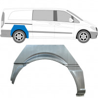 Painel de reparação do guarda-lamas traseiro para Mercedes Vito W639 2003-2014 / Direito 12914