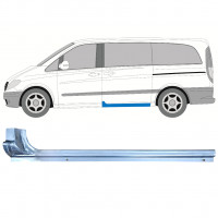 Painel de reparação da soleira da porta deslizante para Mercedes Vito 2003-2014 / Esquerdo 11871