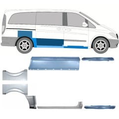 Kit de reparos para Mercedes Vito W639 2003-2014 / Esquerda+Direita / 14790