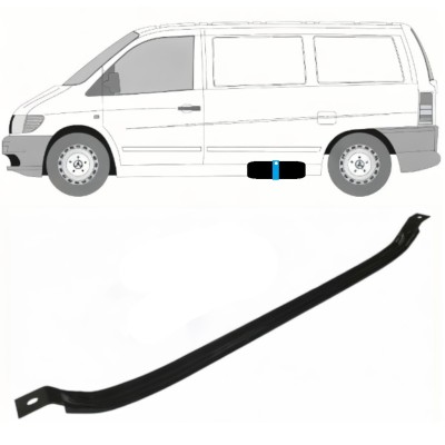 Abraçadeira do tanque de combustível para Mercedes Vito I W638 1996-2003 9394