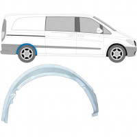 Painel de reparação interna do guarda-lamas traseiro para Mercedes Vito 2003-2010 / Direito 6804