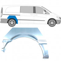 Painel de reparação do guarda-lamas traseiro para Mercedes Vito 2003-2010 / Direito 5884