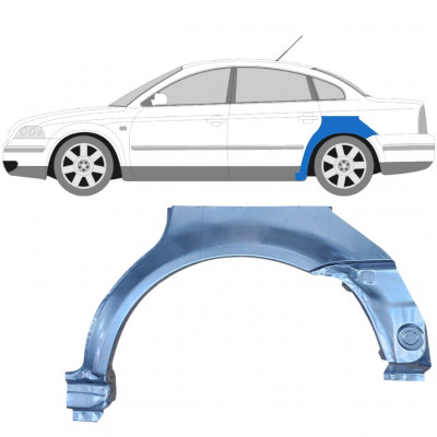 Painel de reparação do guarda-lamas traseiro para VW Passat B5 1996-2005 / Esquerdo 7113