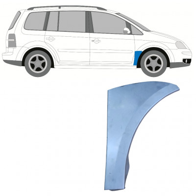 Painel de reparação do guarda-lamas dianteiro para VW Touran 2003-2015 / Direito 8950