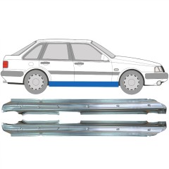 Soleira completa para Volvo 440 460 1988-1997 / Esquerda+Direita / Conjunto 9430