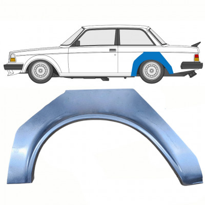 Painel de reparação do guarda-lamas traseiro para Volvo 240 1974-1993 / Esquerdo 10764