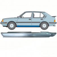 Painel de reparação da soleira para Volvo 340 360 1975-1991 / Esquerdo 10767