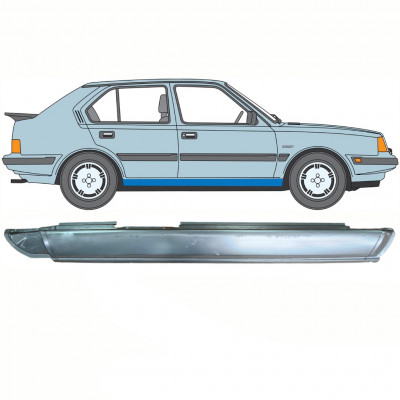 Painel de reparação da soleira para Volvo 340 360 1975-1991 / Direito 10766