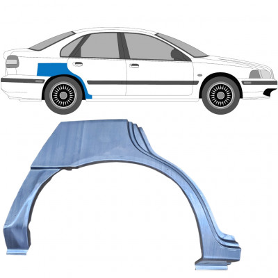 Painel de reparação do guarda-lamas traseiro para Volvo S40 / V40 1995-2004 / Direito 5633