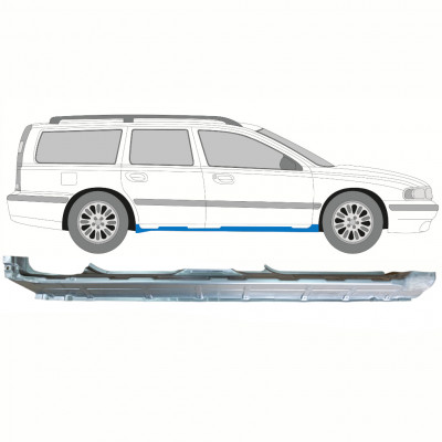 Painel de reparação da soleira para Volvo V70 2000-2007 / Direito 8662