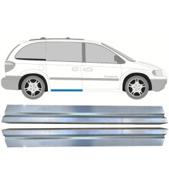 Painel de reparação da soleira da porta deslizante para Chrysler Voyager 2000-2008 / Esquerda+Direita / Conjunto 11193