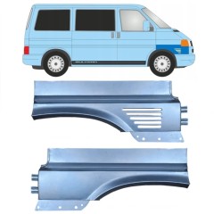 Painel de reparação do guarda-lamas dianteiro para Volkswagen Transporter T4 1996-2003 / Esquerda+Direita / Conjunto 10635
