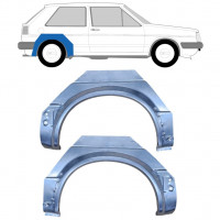 Painel de reparação do guarda-lamas traseiro para VW Golf 2 1982- / Esquerda+Direita / Conjunto 9626