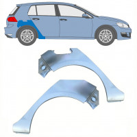 Painel de reparação do guarda-lamas traseiro para VW Golf 7 2012- / Esquerda+Direita / Conjunto 10393
