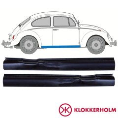 Painel de reparação interna da soleira para Volkswagen Kaefer 1949- / Esquerda+Direita / Conjunto 11119