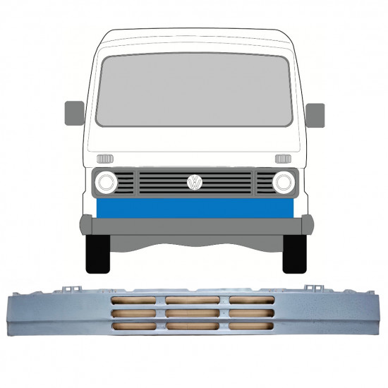 Painel de reparação interna dianteira para Volkswagen LT 1975-1996 7948