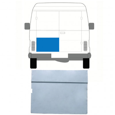 Painel de reparação das portas traseiras para Volkswagen LT 1975-1996 / Esquerdo 8967