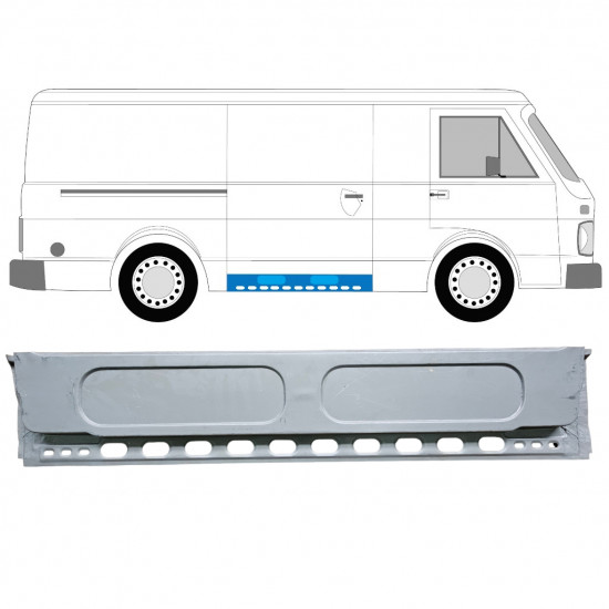 Painel de reparação interna das portas deslizantes para Volkswagen LT 1975-1996 / Direito 7965