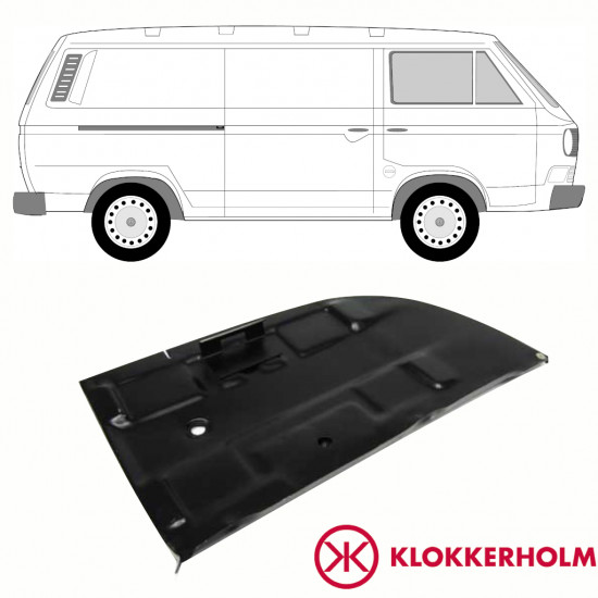 Painel de reparação da base da bateria para VW Transporter T3 1979-1992 10808