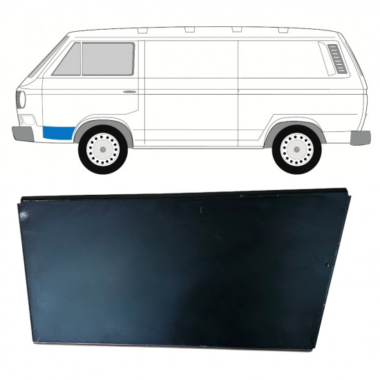 Painel de reparação externa das portas dianteiras para VW Transporter T3 1979-1992 / Esquerdo 11090