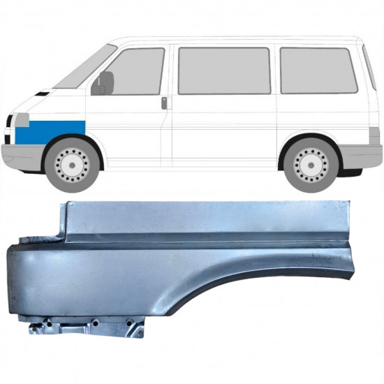 Painel de reparação do guarda-lamas dianteiro para VW Transporter T4 1996-2003 / Esquerdo 8302