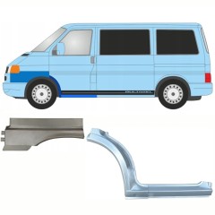 Painel de reparação da soleira com arco da roda dianteira e guarda-lamas dianteiro para Volkswagen Transporter T4 1996-2003 / Esquerdo / Conjunto 10044