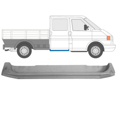 Painel de reparação da soleira da porta traseira para Volkswagen Transporter T4 1990-2003 / Direito 16106
