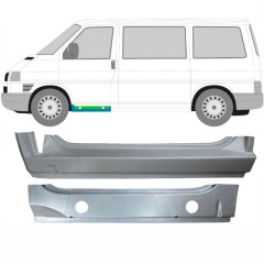 Painel de reparação interna e externa da soleira dianteira para Volkswagen Transporter T4 1990-2003 / Esquerdo / Conjunto 9906
