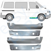 Painel de reparação interna e externa da soleira dianteira para VW Transporter T4 1990-2003 / Conjunto 9907