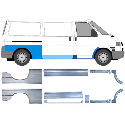 Kit de reparos para Volkswagen Transporter T4 1990-2003 / Esquerdo / Direito / 14699