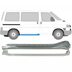 Painel de reparação da soleira da porta deslizante para Volkswagen Transporter T4 1990-2003 / Direito / Conjunto 10288