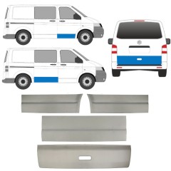 Painel de reparação das portas para Volkswagen Transporter T5 2003-2015 / Esquerda+Direita / Conjunto 11394
