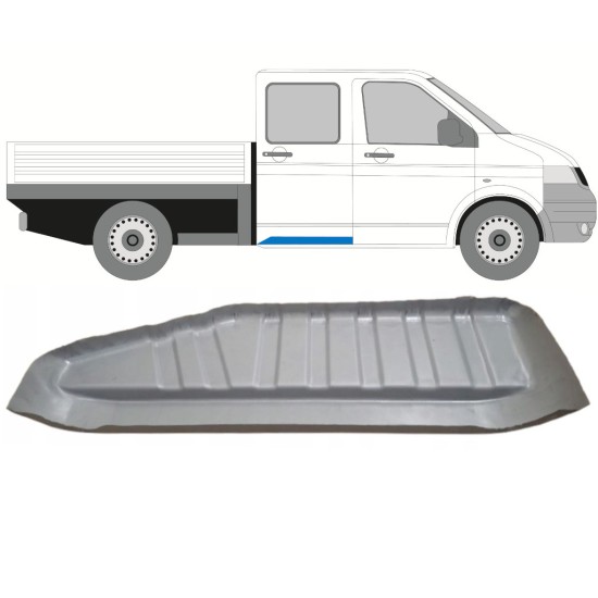 Degrau de entrada da porta para Volkswagen Transporter T5 2003-2015 / Direito 16837