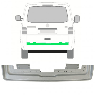 Painel de reparação interna da tampa do porta-malas para VW Transporter T5 2003- 11531