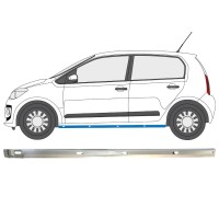 Painel de reparação interna da soleira para Volkswagen UP! 2011- / Esquerdo 14858 Painel de reparação interna da soleira para Volkswagen UP! 2011- / Esquerdo 14858