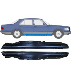 Soleira completa para Mercedes S-Class W126 1979-1991 / Esquerda+Direita / Conjunto 9578