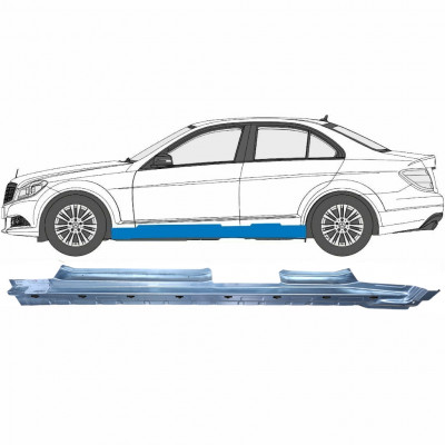 Soleira completa para Mercedes C-class 2007-2014 / Esquerdo 6786